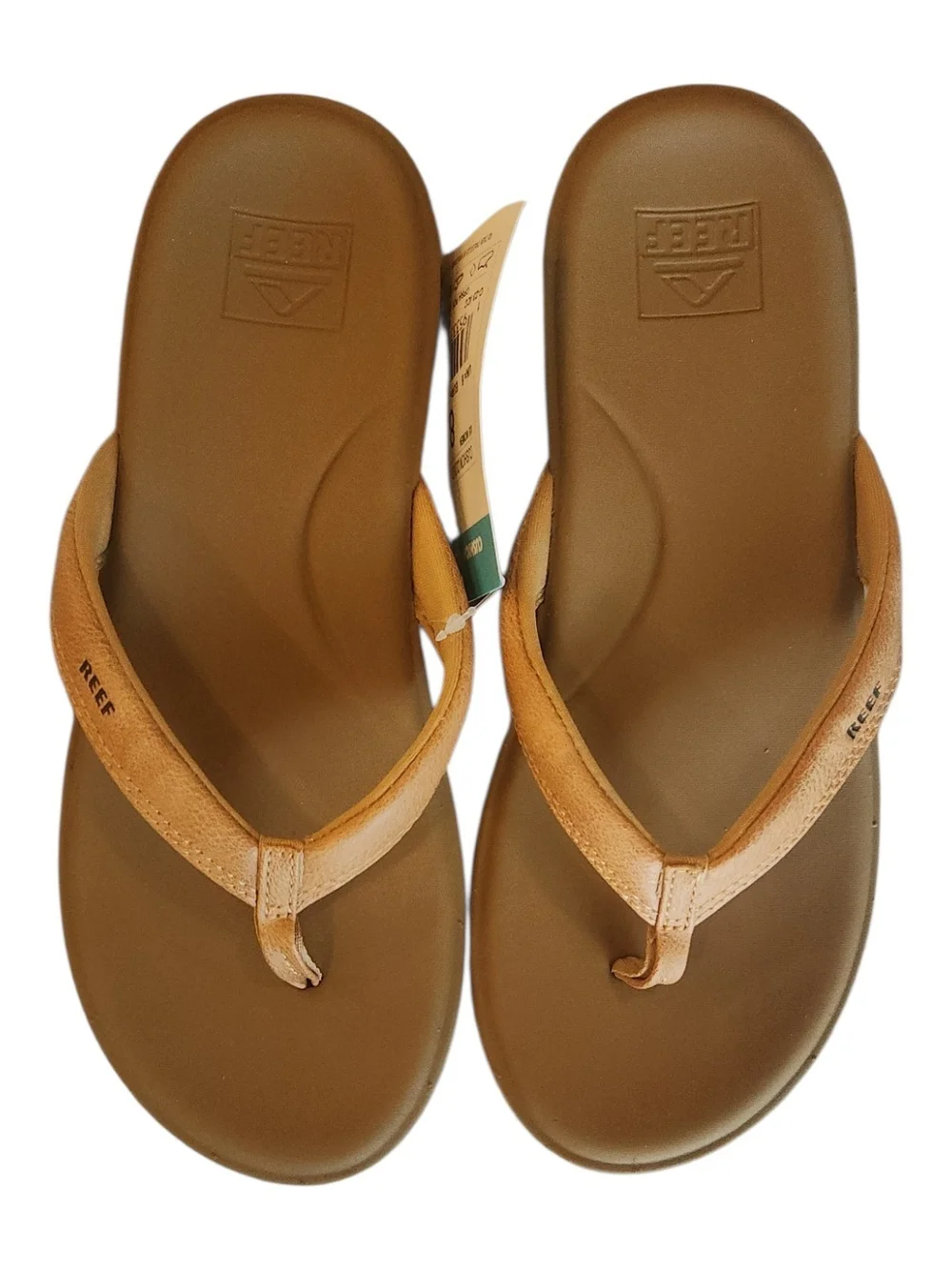 Reef Women's Cushion Cloud Flip-Flop Size 8 Color Natural Arch Support